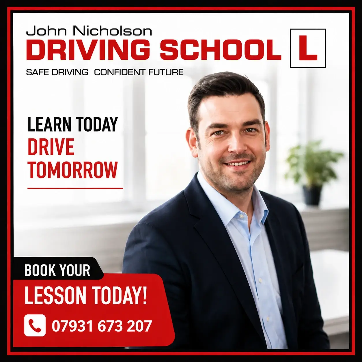 John Nicholson, driving instructor
