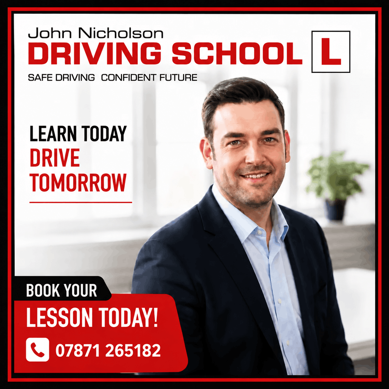 John Nicholson, driving instructor