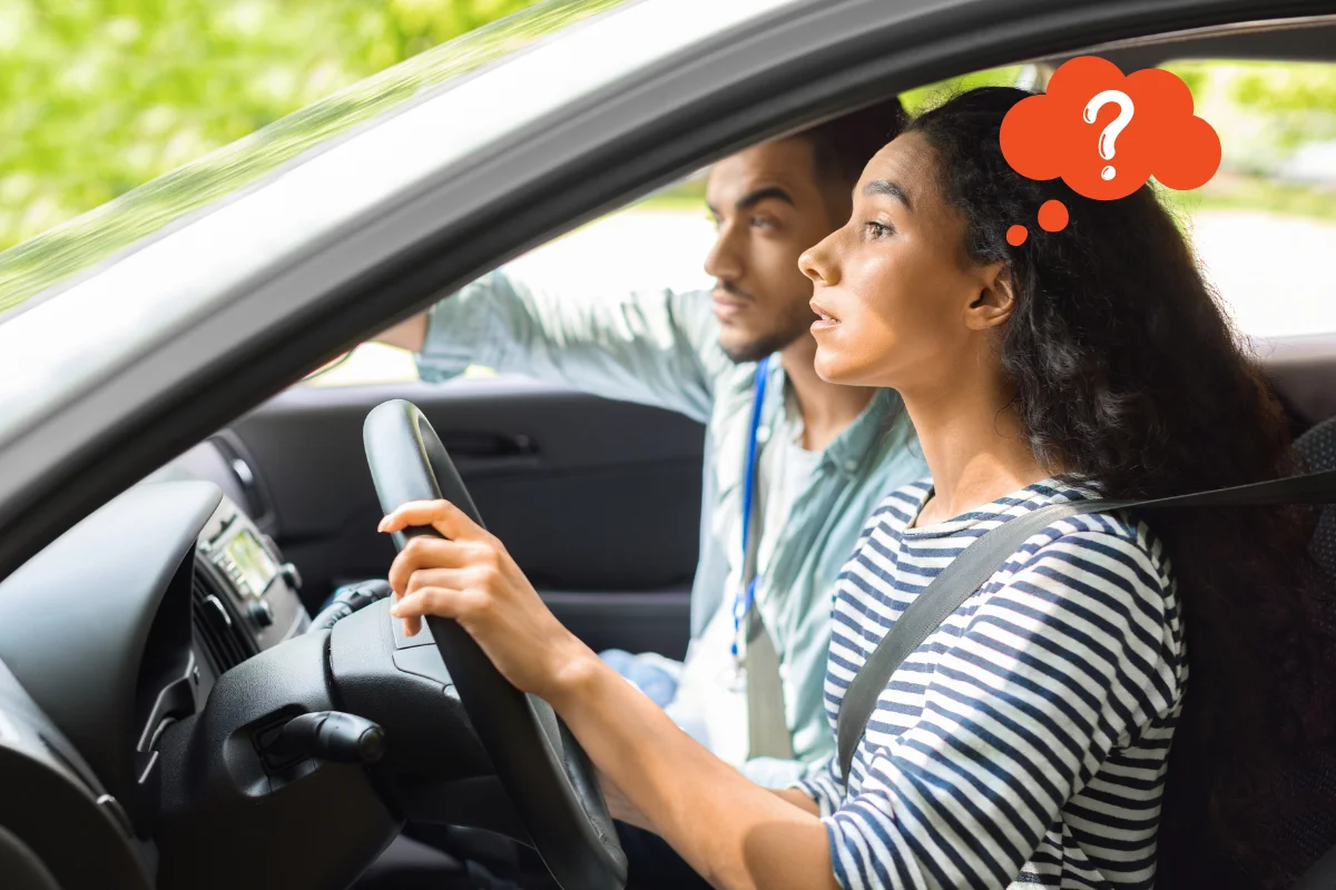 What to do in a driving test ?